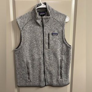 Men’s better Sweater Fleece Vest Stonewash color size Medium